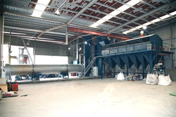 20-25T滾筒式新砂烘干生產線